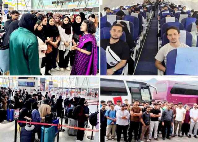 ایران سے طلاب کی دوسری فلائٹ بھی آج نئی دہلی پہنچ گئی