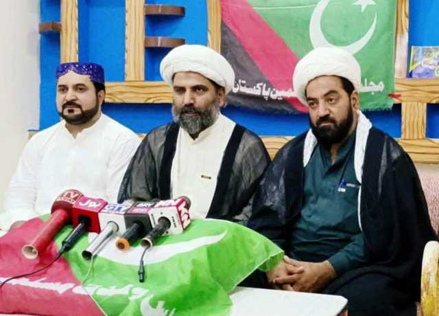آیت اللہ سید علی خامنہ ای ہماری ریڈ لائن ہیں، علامہ مقصود ڈومکی