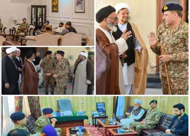 سکردو، کمانڈر ایف سی این اے کی علماء کرام سے ملاقات