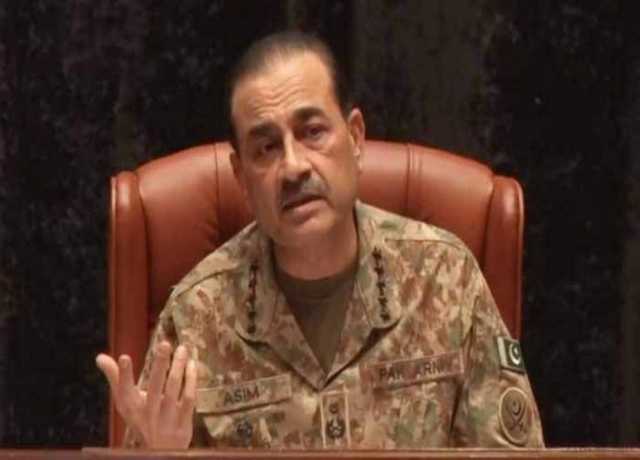 قوم کی خدمت کو اپنا نصب العین بنائیں، جنرل عاصم منیر