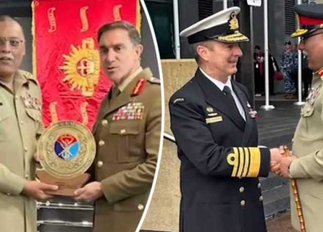 جنرل ساحر شمشاد مرزا کا دورہ آسٹریلیا