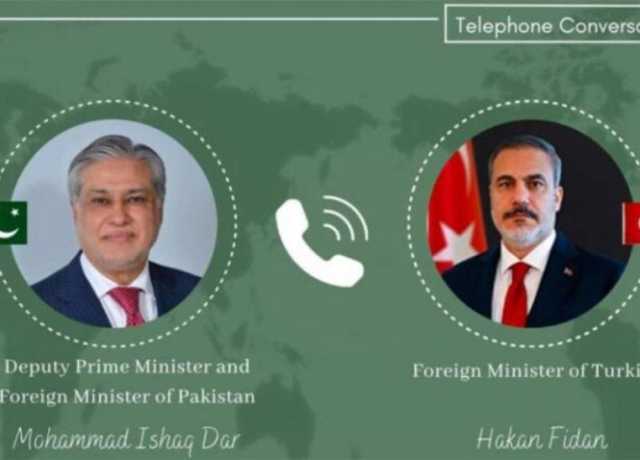 اسحاق ڈار کا حکان فدان سے رابطہ، علاقائی پیشرفت پر تبادلہ خیال
