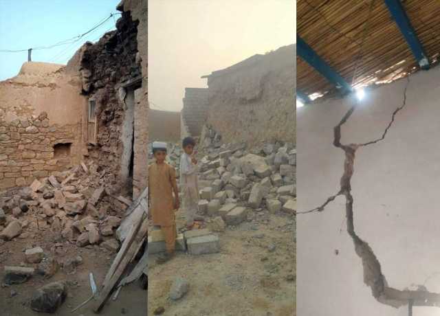 موسیٰ خیل، زلزلے کے جھٹکے محسوس، مکانات گرنے سے 5 افراد زخمی