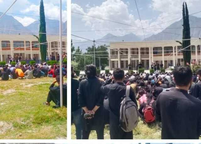 کے آئی یو سے 12 طلباء کا اخراج غیر آئینی اور مذہبی آزادی پر حملہ ہے، طلبہ اتحاد