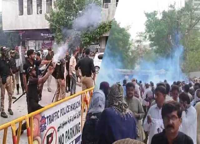 کراچی پولیس اور مظاہرین میں مذاکرات، اساتذہ رہا، 13 محرم کو دوبارہ احتجاج کا اعلان
