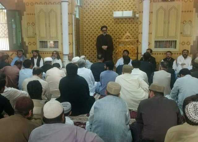 کوئٹہ، علامہ سید ہاشم موسوی و دیگر کی مصور کاکڑ کی شہادت پر اظہار تعزیت