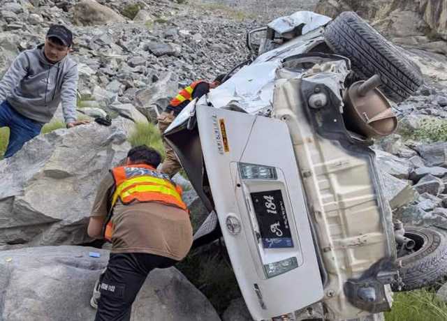 سکردو، شوت پل کے قریب کار کو حادثہ، 2 افراد جاں بحق