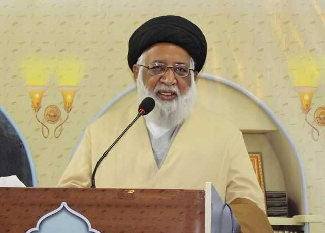آیت اللہ خامنہ ای مسلمانوں کے رہبر، مخالفانہ تحقیری زبان قبول نہیں، آیت اللہ حافظ ریاض نجفی