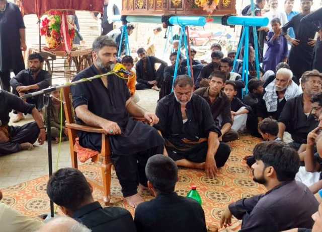امام حسین (ع) رہتی دنیا تک انسانیت کیلئے مشعل راہ ہیں، علامہ مقصود ڈومکی