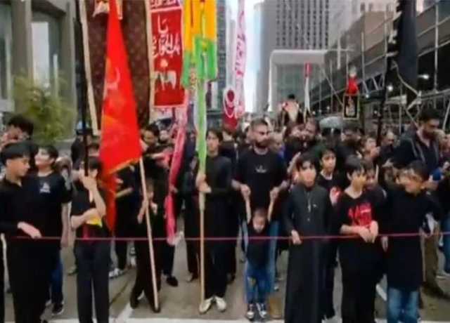 امریکی ریاست ٹیکساس کے مختلف شہروں میں یوم عاشور کے جلوس، ہزاروں عزادار شریک