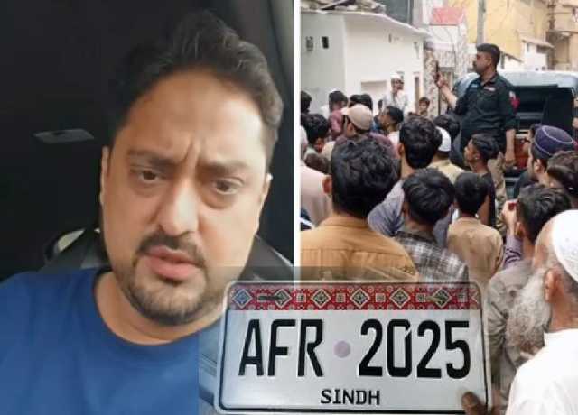 کراچی والوں کو اجرک والی مفت نمبر پلیٹ فراہم کرنیوالی جماعت کے دفتر پر چھاپہ، متعدد گرفتار
