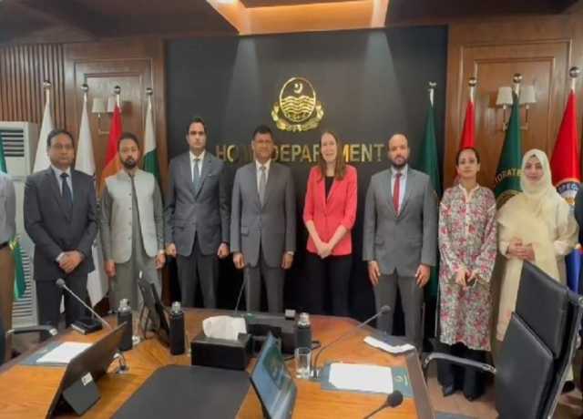 امریکی قونصل جنرل کی سیکرٹری داخلہ پنجاب سے ملاقات، بریفنگ لی