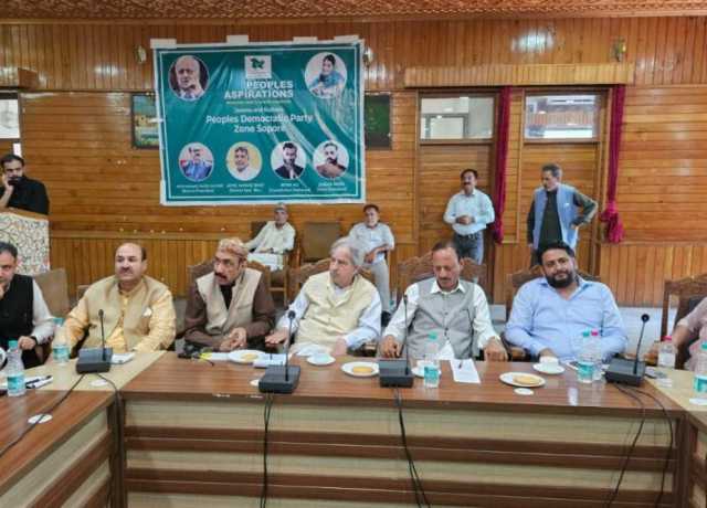 پائیدار اور مستقل امن کیلئے بات چیت ضروری ہے، پی ڈی پی