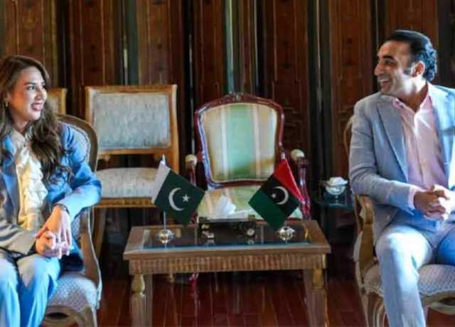بلاول بھٹو سے نٹالی بیکر کی ملاقات، دوطرفہ تعلقات پر تبادلہ خیال