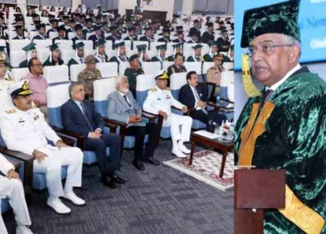 پاکستان نیوی وار کالج کا 54 واں کانووکیشن، 118 افسروں کو ڈگریاں تفویض