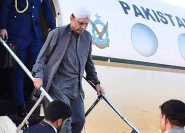 آصف علی زرداری 3 روزہ دورے پر لاہور پہنچ گئے