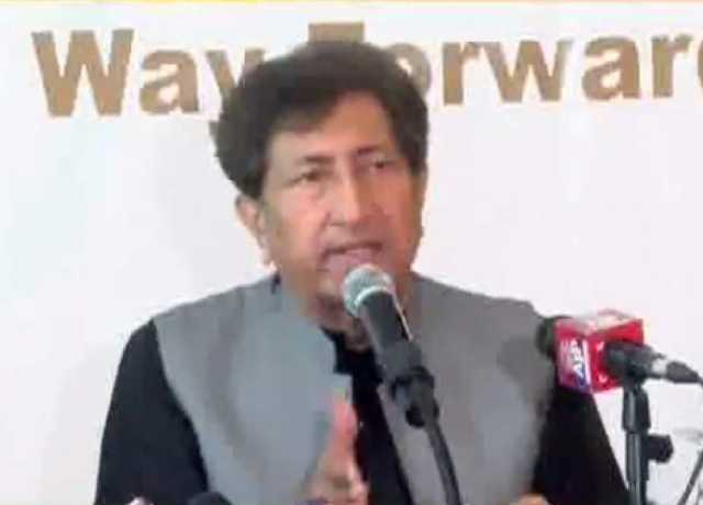 پانی ہماری لائف لائن ہے، اس پر کسی لچک کا مظاہرہ نہیں کریں گے، میاں معین وٹو