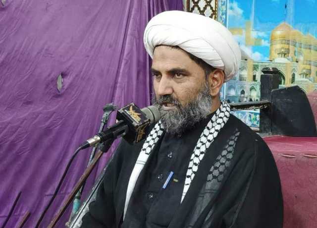 جھوٹے مقدمات سے عزاداروں کو خوفزدہ کرنیکی کوشش کی گئی، علامہ مقصود ڈومکی