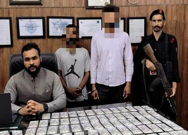 کراچی،: غیر قانونی کرنسی ایکسچینج چلانے والا بینک منیجر اور ساتھی گرفتار