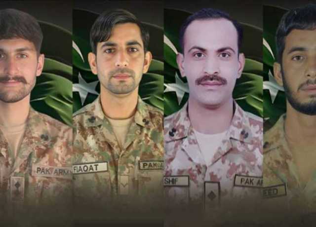 خیبر پختونخوا، سکیورٹی فورسز کی کارروائیوں میں 7 خارجی ہلاک، 4 جوان شہید