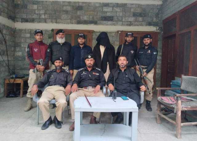 چلاس، ایل ایچ وی کو ہراساں کرنے والا ملزم گرفتار