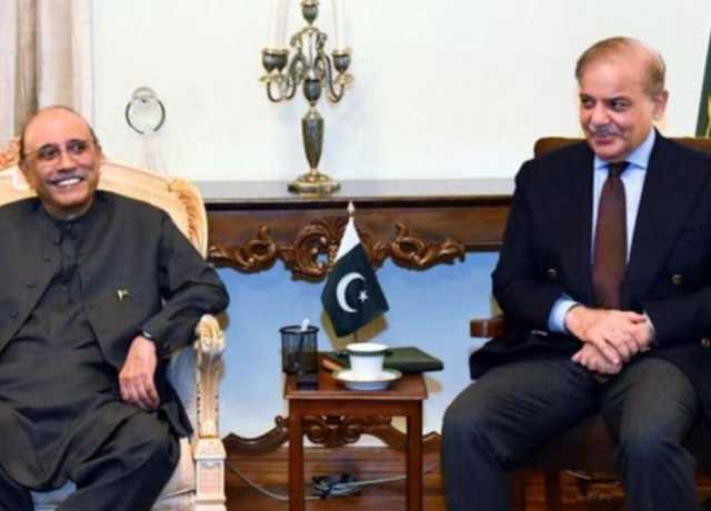 آصف علی زرداری، شہباز شریف ملاقات، سیاسی، معاشی اور خارجہ امور پر تبادلۂ خیال