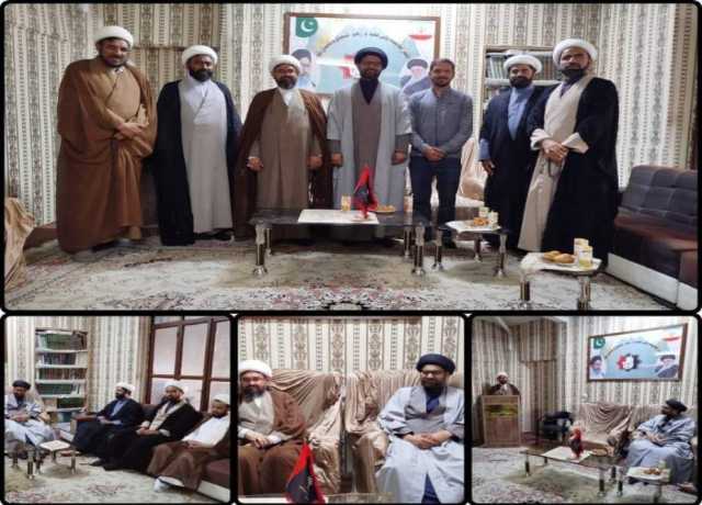 قم المقدس، ایم ڈبلیو ایم کے وفد کی دفتر قائد ملت جعفریہ آمد