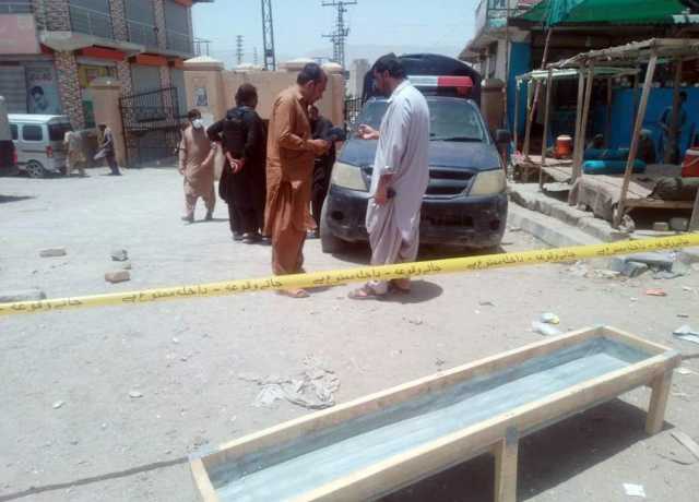 کوئٹہ، مشرقی بائی پاس پر پولیس وین کے قریب دستی بم دھماکہ