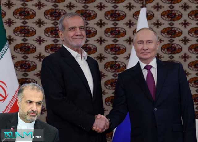 ولادیمیر پیوٹن کیجانب سے جلد ہی تہران کا دورہ کیا جائیگا، کاظم جلالی
