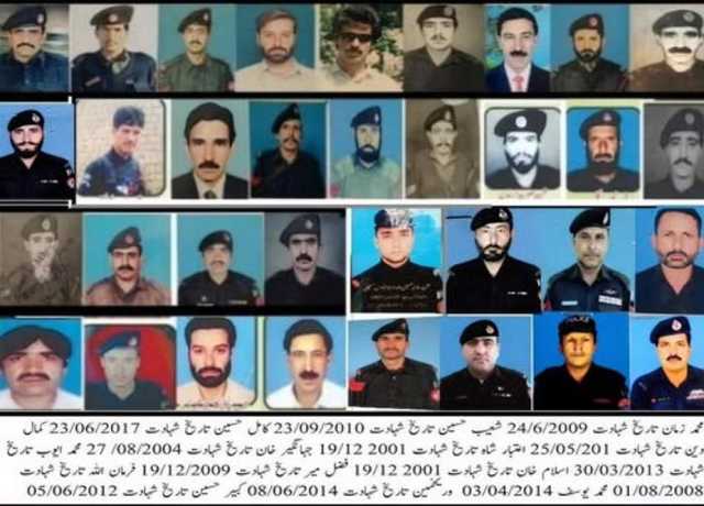 یوم شہدائے پولیس، کرم کے شہید پولیس اہلکاروں کی بہادری کی داستان