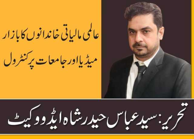 عالمی مالیاتی خاندانوں کا بازار، میڈیا اور جامعات پر کنٹرول