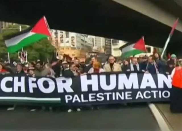 فلسطینیوں کی نسل کشی، اسرائیل کیخلاف مختلف ممالک میں احتجاجی مظاہرے