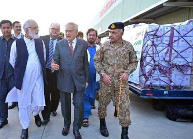 پاکستان کی جانب سے غزہ کیلئے 17ویں امدادی کھیپ روانہ