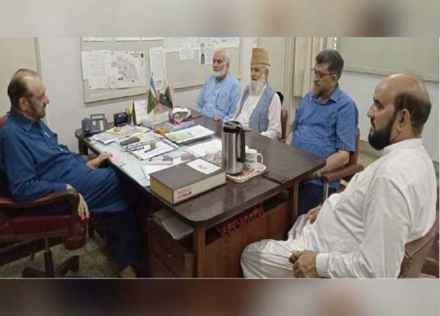 ریلیف آرگنائزیشن فار کشمیری مسلمز کے وفد کا منصورہ کا دورہ ، امیر جماعت اسلامی سمیت اہم عہدیداران سے ملاقاتیں