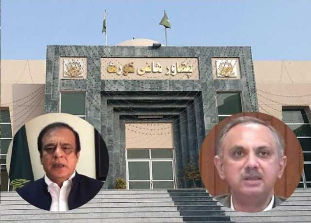 نااہلی کیس، پشاور ہائیکورٹ کا عمر ایوب اور شبلی فراز کیخلاف مزید کارروائی روکنے کا حکم