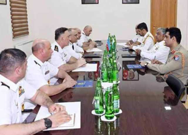 نیول چیف ایڈمرل نوید اشرف کا آذربائیجان کا دورہ، عسکری قیادت سے ملاقاتیں