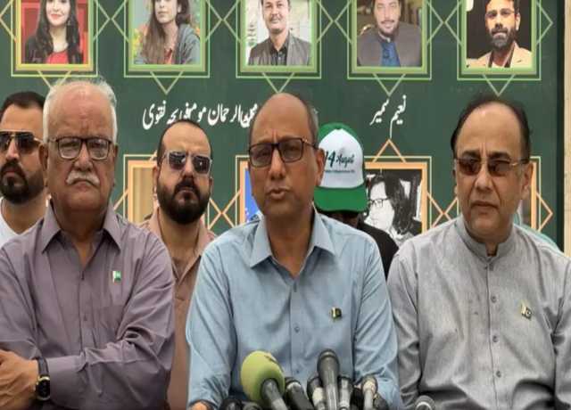 جشنِ آزادی اور معرکہ حق کی تقریبات جوش و خروش سے منارہے ہیں، سعید غنی