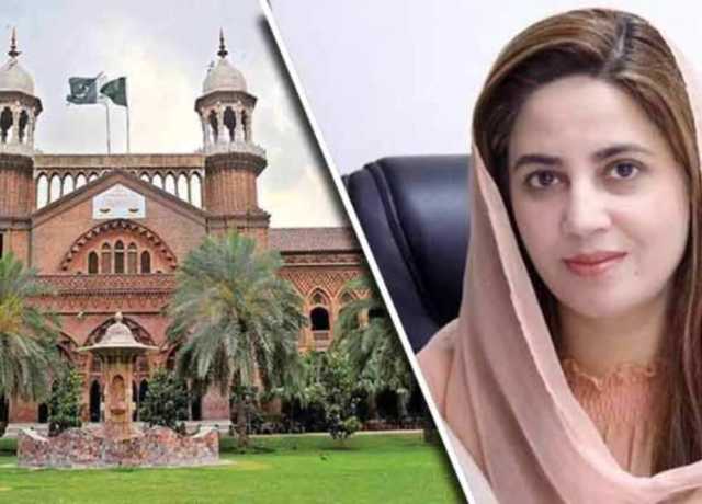 زرتاج گل کی سزا کیخلاف اپیل پر لاہور ہائیکورٹ کے رجسٹرار آفس نے اعتراض عائد کر دیا