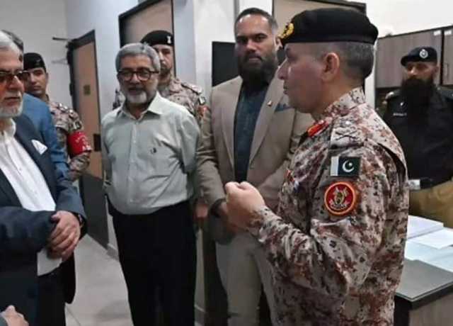 کراچی پاکستان کا معاشی حب ہے اور تاجر برادری کا ملکی ترقی میں کلیدی کردار ہے، ڈی جی رینجرز سندھ