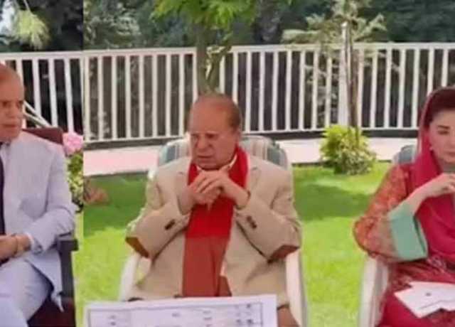 نواز شریف کے زیر صدارت مسلم لیگ نون کا اجلاس، ضمنی انتخابات پر تبادلہ خیال