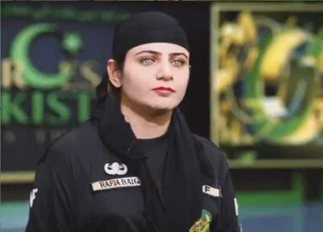 پشاور بم ڈسپوزل یونٹ میں انسپیکٹر رافیہ قاسم بیگ کی کامیابی
