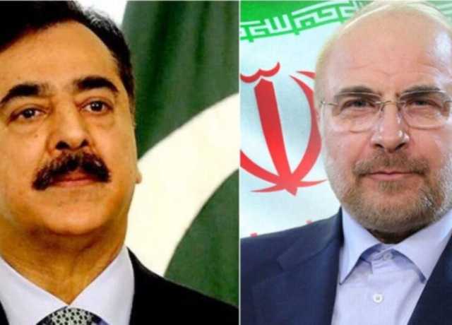 ایران کے اسپیکر قومی اسمبلی کو پاکستان کے دورے کی دعوت