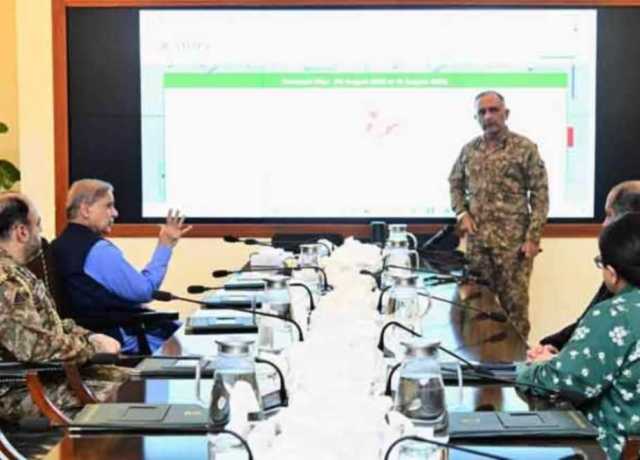 شہباز شریف کی این ڈی ایم اے کو ریسکیو آپریشن میں تمام وسائل فراہم کرنے کی ہدایت