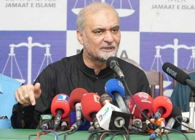 اے این پی رہنماء مولانا خانزیب کی شہادت حکومتی رٹ پر سوالیہ نشان ہے، حافظ نعیم الرحمٰن