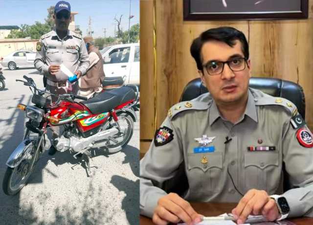 کوئٹہ، موٹر سائیکل کی رجسٹریشن اور نمبر پلیٹس لازمی قرار، کارروائی ہوگی