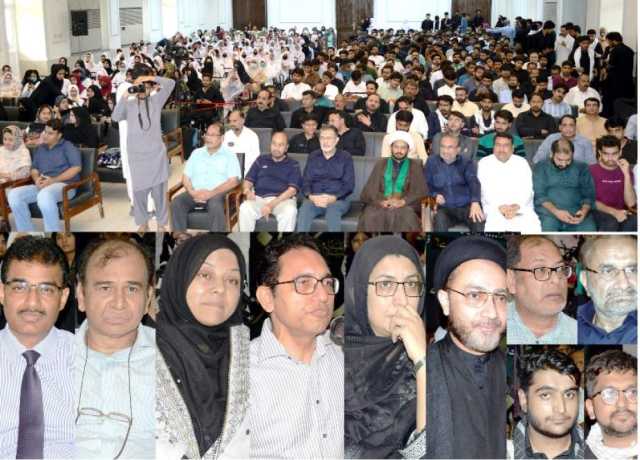 ملتان، آئی ایس او کے زیراہتمام نشتر میڈیکل یونیورسٹی میں'' یوم حسین علیہ السلام '' کا اہتمام 