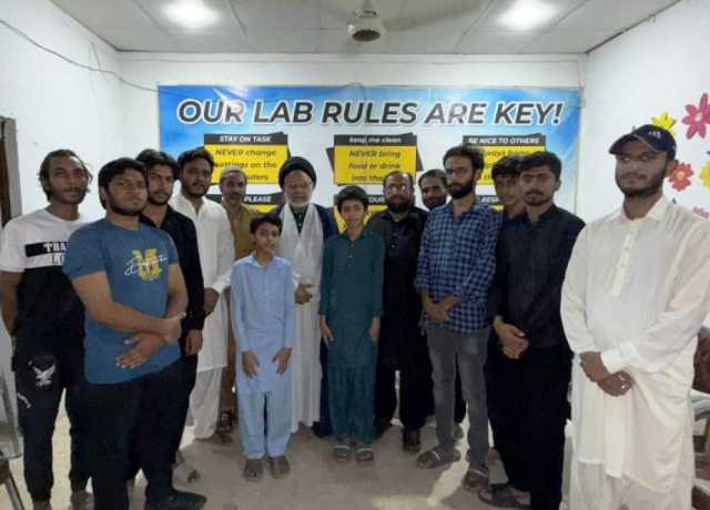 ملتان، ایم ڈبلیو ایم کے مرکزی سیکرٹری جنرل علامہ حسن ظفر نقوی کا یوتھ ونگ کے آئی ٹی سنٹر کا دورہ 