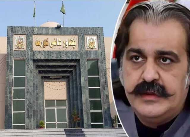 پشاور ہائیکورٹ، وزیراعلیٰ علی امین گنڈاپور کے وارنٹ گرفتاری معطل