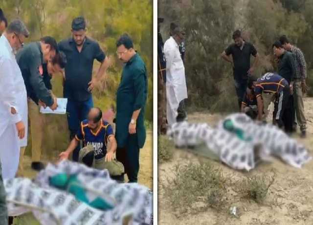 کراچی میں فائرنگ سے مرد اور خاتون قتل، لاشیں سنسان مقام سے برآمد
