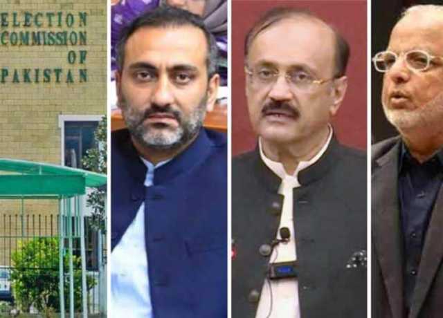 الیکشن کمیشن نے اعجاز چودھری، احمد خان بھچر اور احمد چٹھہ کو نا اہل قرار دے دیا